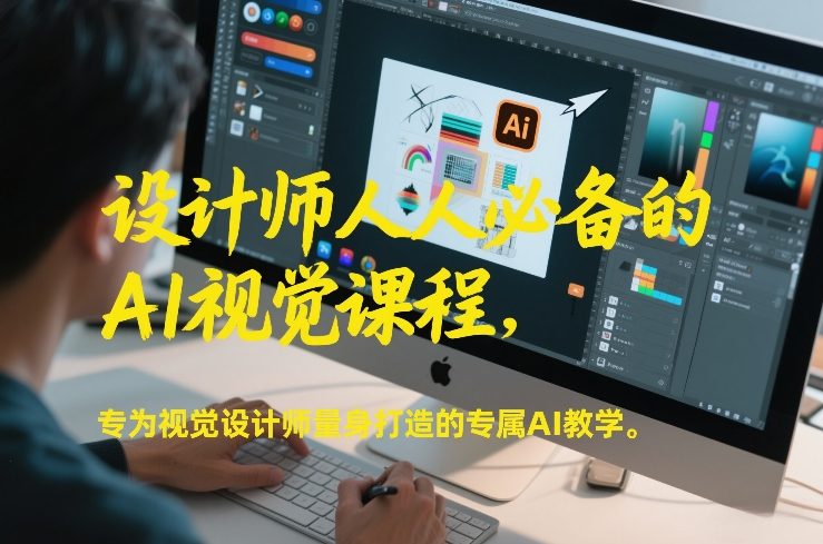 设计师人人必备的AI视觉课程，专为视觉设计师量身打造的专属AI教学-大表哥网创