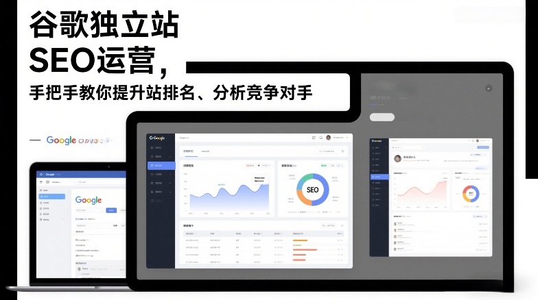 谷歌独立站SEO运营，手把手教你提升网站排名、分析竞争对手(更新2026)-大表哥网创