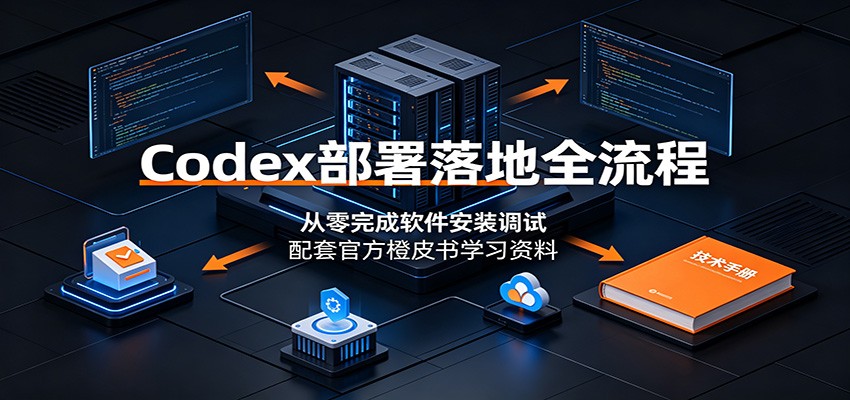 Codex部署落地全流程：从零完成软件安装调试，配套官方橙皮书学习资料-大表哥网创