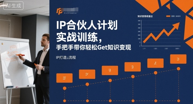 IP合伙人计划实战训练，手把手带你轻松Get知识变现-大表哥网创