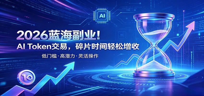AI Token算力赛道！普通人可入局的数字副业，零门槛快速起步-大表哥网创
