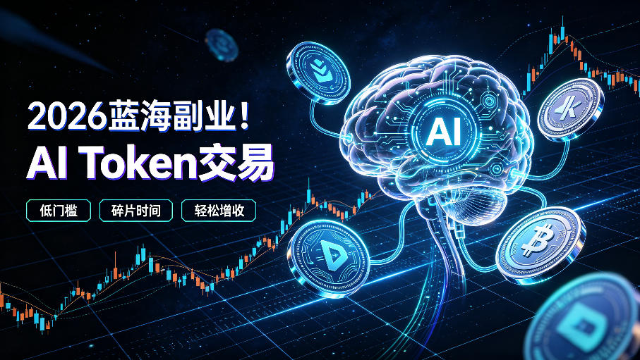 2026全新风口副业｜AI智能Token交易，空闲时间轻松 賺 收益，无需全天盯盘【揭秘】-大表哥网创