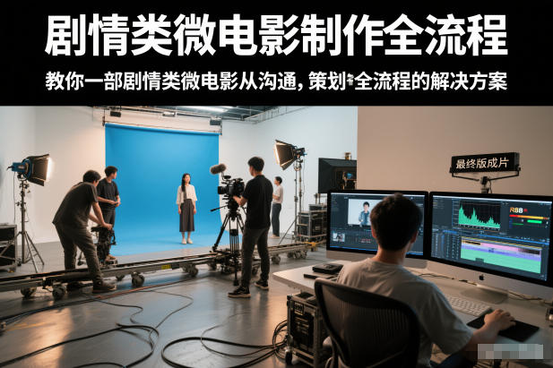 剧情类微电影制作全流程，教你一部剧情类微电影从沟通，策划到拍摄制作全流程的解决方案-大表哥网创