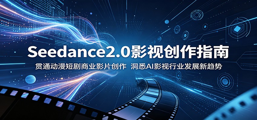 Seedance2.0影视创作指南：贯通动漫短剧商业影片创作，洞悉AI影视行业发展新趋势-大表哥网创
