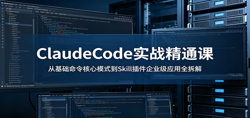 ClaudeCode实战精通课：从基础命令核心模式到Skill插件企业级应用全拆解-大表哥网创