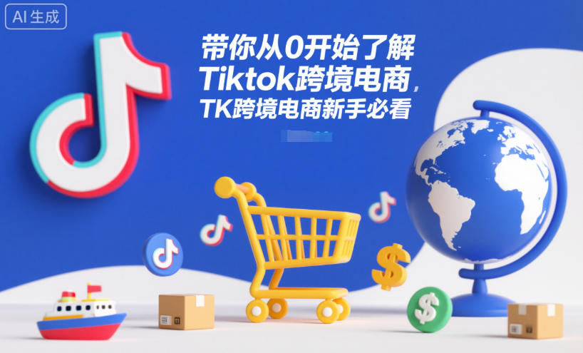 带你从0开始了解Tiktok跨境电商，TK跨境电商新手必看-大表哥网创