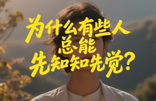 付费文章：为什么有些人总能先知先觉？-大表哥网创