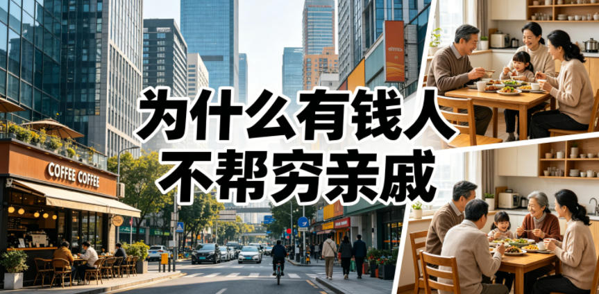付费文章：为什么有钱人不帮穷亲戚？-大表哥网创