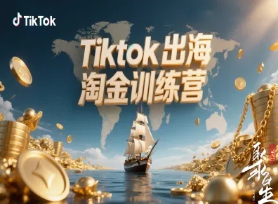 Tiktok出海淘金训练营，跨境电商TK实战变现-大表哥网创