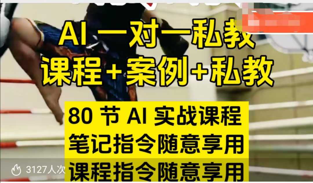 AI指令实战课，课程+案例，80节AI实战课程，笔记指令随意享用，课程指令随意享用(更新26年3月)-大表哥网创