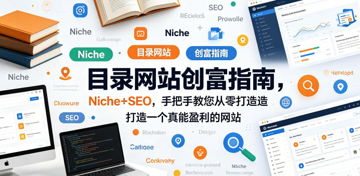 目录网站创富指南，Niche+SEO，手把手教您从零打造打造一个真能盈利的网站【原创双语字幕】-大表哥网创