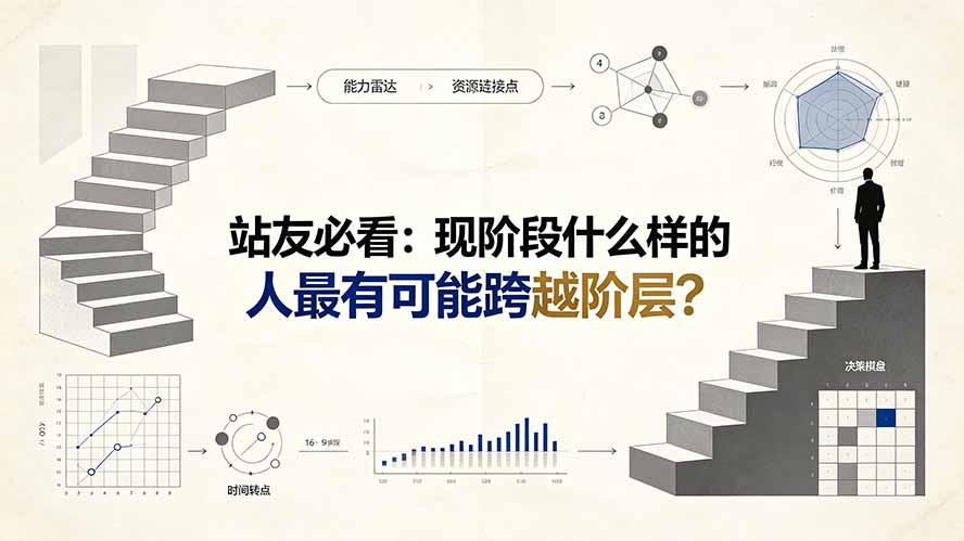 付费文章：站友必看：现阶段什么样的人最有可能跨越阶层?-大表哥网创