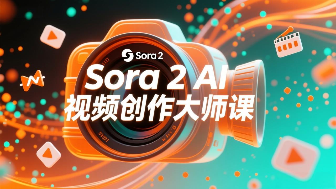如何利用Sora 2创建流行AI人工智能视频大师班教程：掌握创作全流程，产出百万播放内容-大表哥网创