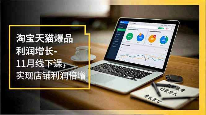 淘宝天猫爆品利润增长-11月线下课，免费流量、付费放大、费比管控，实现店铺利润倍增-大表哥网创