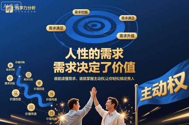 人性的需求，需求决定了价值，谁能读懂需求，谁就掌握主动权，让你轻松搞定贵人【文档】-大表哥网创