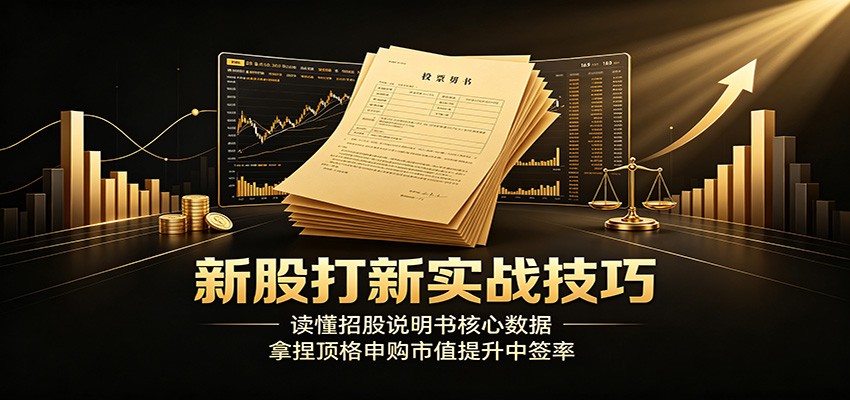 新股打新实战技巧：读懂招股说明书核心数据，拿捏顶格申购市值提升中签率-大表哥网创