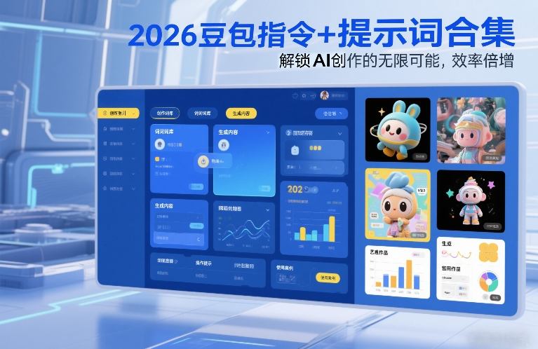 2026豆包指令+提示词合集，解锁AI创作的无限可能，效率倍增-大表哥网创