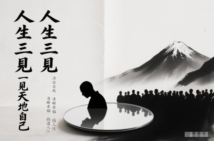 人生三见一见天地见众生见自己，活出自我拥有清晰幸福人生，搞透人性-大表哥网创