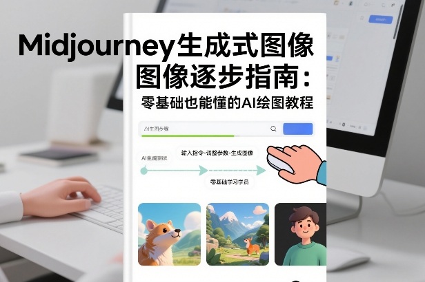 Midjourney生成式图像逐步指南：零基础也能懂的AI绘图教程-大表哥网创
