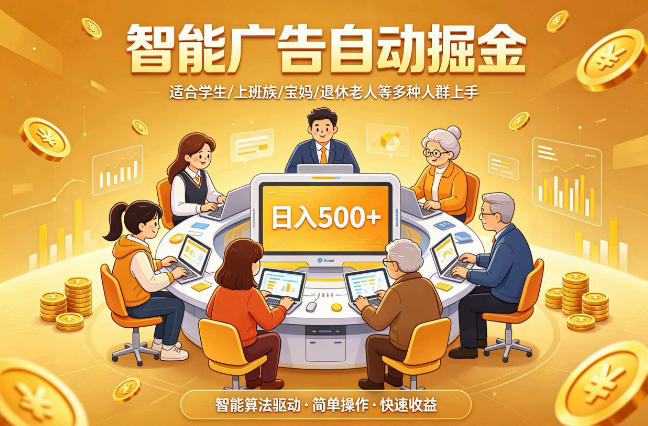 2026年最好做的项目：自动掘金项目，小白轻易上手，单日轻松收入500+【揭秘】-大表哥网创