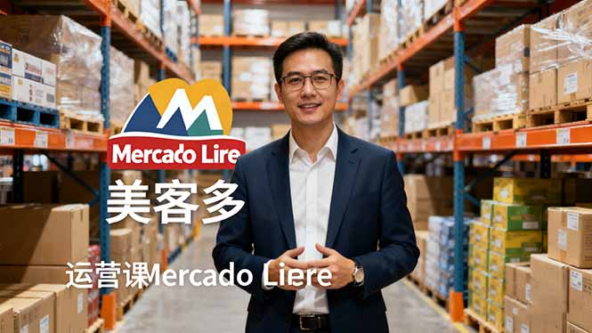 2025美客多Mercado Libre运营课：账号注册/产品上传/促销活动/自发货模式-大表哥网创