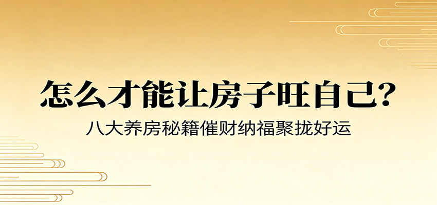 付费文章《怎么才能让房子旺自己？》八大养房秘籍催财纳福聚拢好运-大表哥网创
