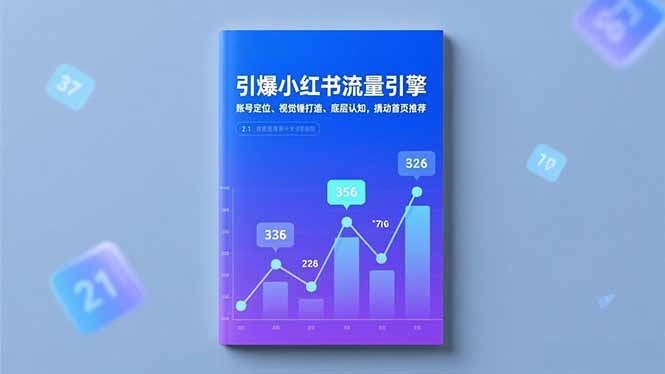 引爆小红书流量引擎，账号定位、视觉锤打造、底层认知，撬动首页推荐-大表哥网创