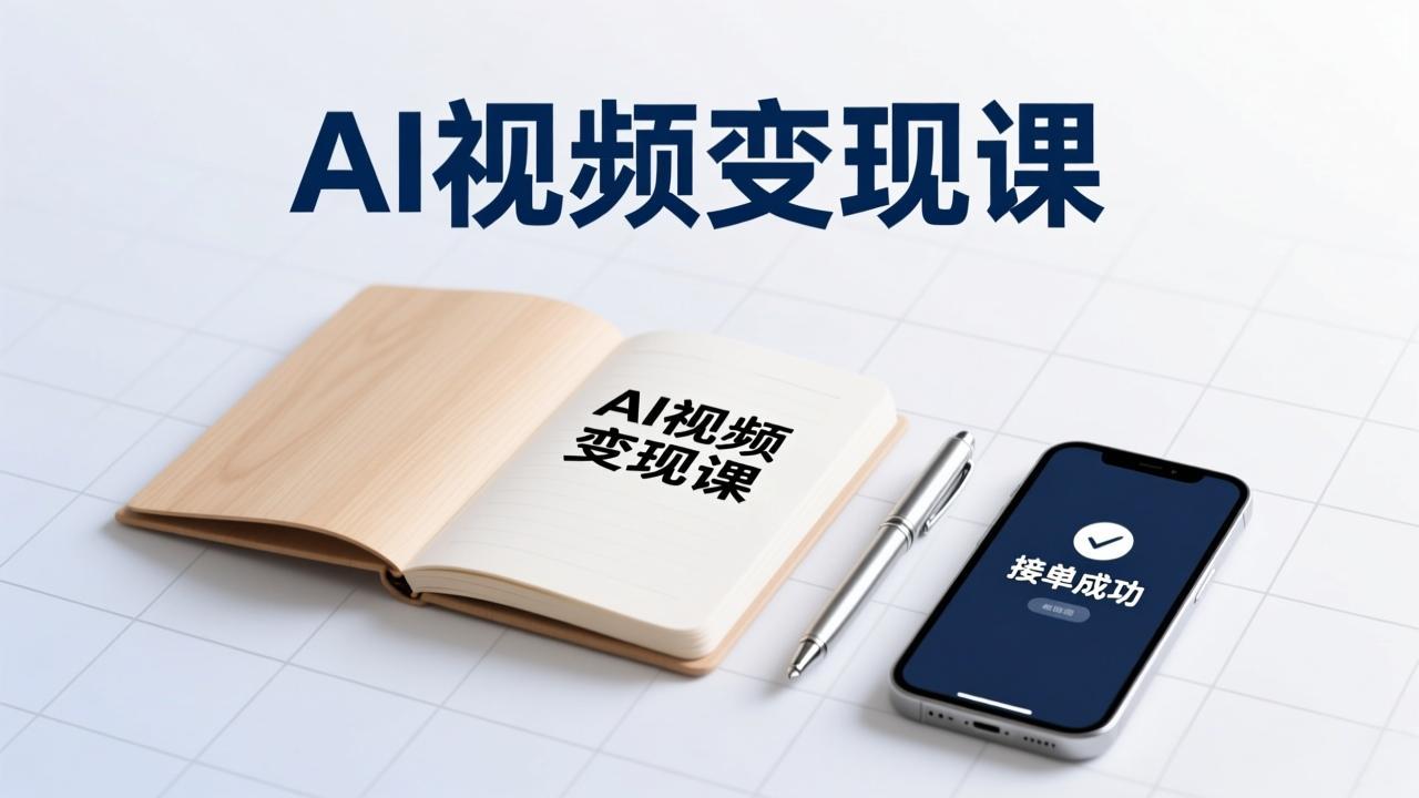 AI视频变现课，学完即可创作短片、接商单，实现副业增收，单项目报价可达千元-大表哥网创